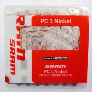 Řetěz SRAM PC 1 Silver, 114 článků, se PowerLock, 1 ks