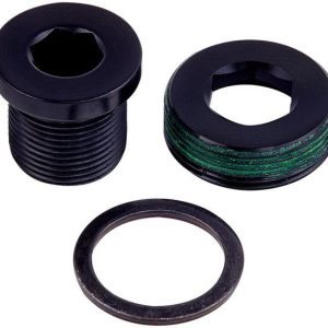CRANK ARM BOLT KIT SELF EXTRACTING M15/M22 GXP BLACK