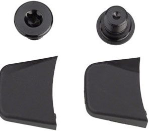 CRANK CHAINRING BOLT KIT 4-ARM 1X RED/FORCE AXS D1 ALUMINUM BLACK