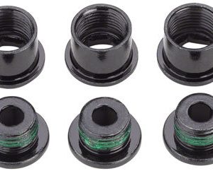 CHAINRING BOLT KIT 5X2 M8.5X7 / M8.5X5 STEEL BLACK QTY 5
