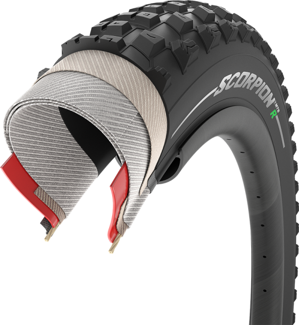 Plášť Pirelli Scorpion™ Enduro R, 27.5 x 2.6, HardWALL, 60 tpi, SmartGRIP, Black