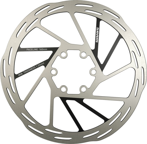 Kotouč SRAM Paceline 160mm (v balení ocelové šrouby) Rounded