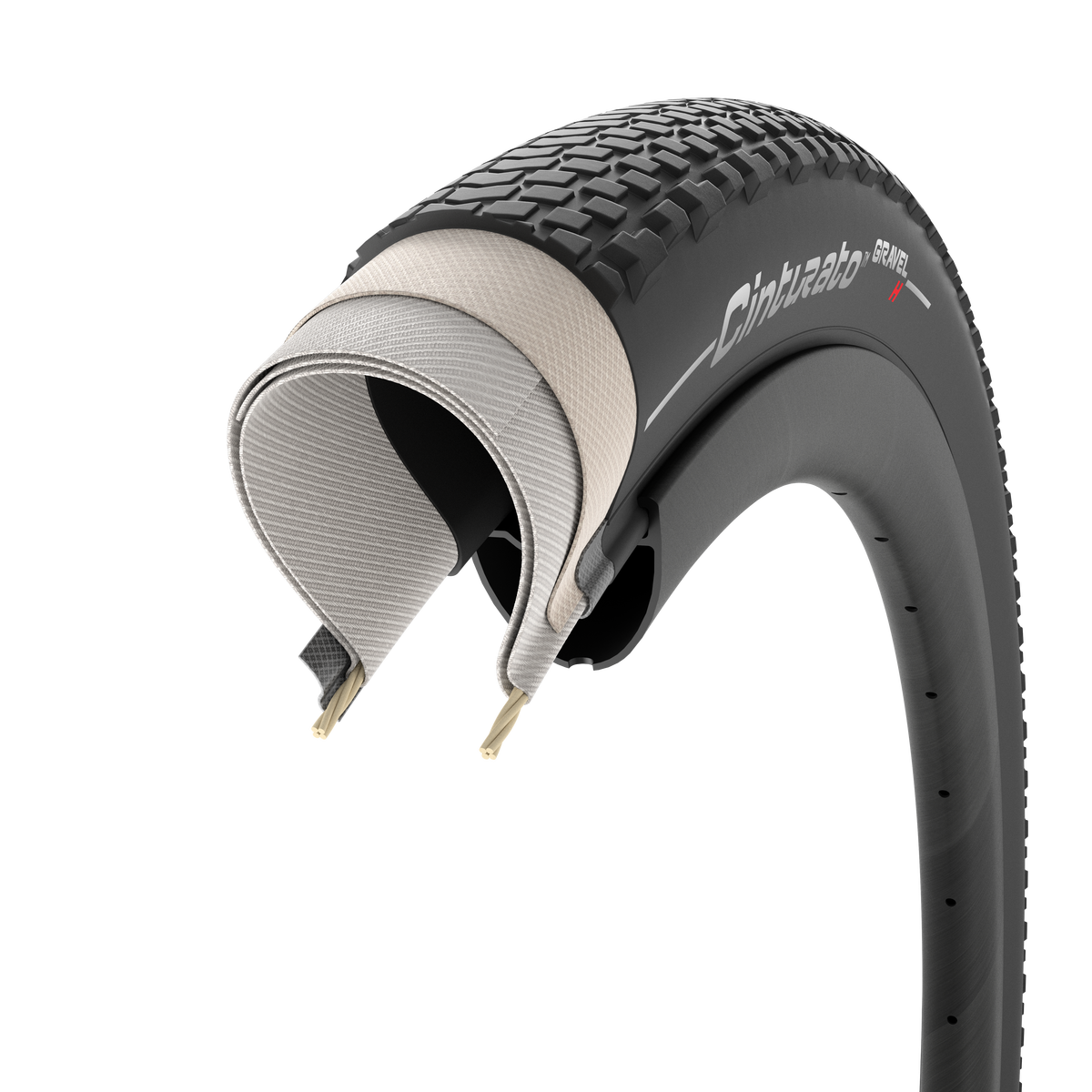 Plášť Pirelli Cinturato™ GRAVEL H Classic, 50 - 584, TechWALL, 127 tpi, SpeedGRIP, Classic