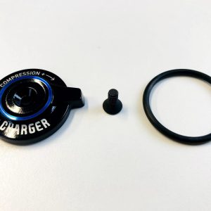 Fork COMPRESSION DAMPER KNOB KIT- CROWN CHARGER RC (INCLUDES KNOB & SCREW) - ZEB SELECT A1