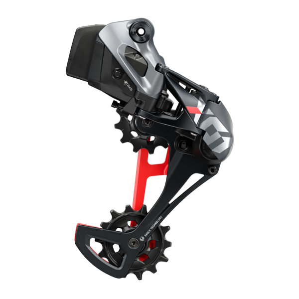 Přehazovačka SRAM X01 Eagle AXS 12rychl. Red, Max 52z (baterie není součástí balení)