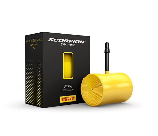 Duše Pirelli Scorpion™ SmarTUBE, 59/70-584, Presta 42mm, Yellow w/ black valve