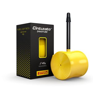 Duše Pirelli Cinturato™ SmarTUBE, 40/50-584, Presta 60mm, Yellow w/ black valve