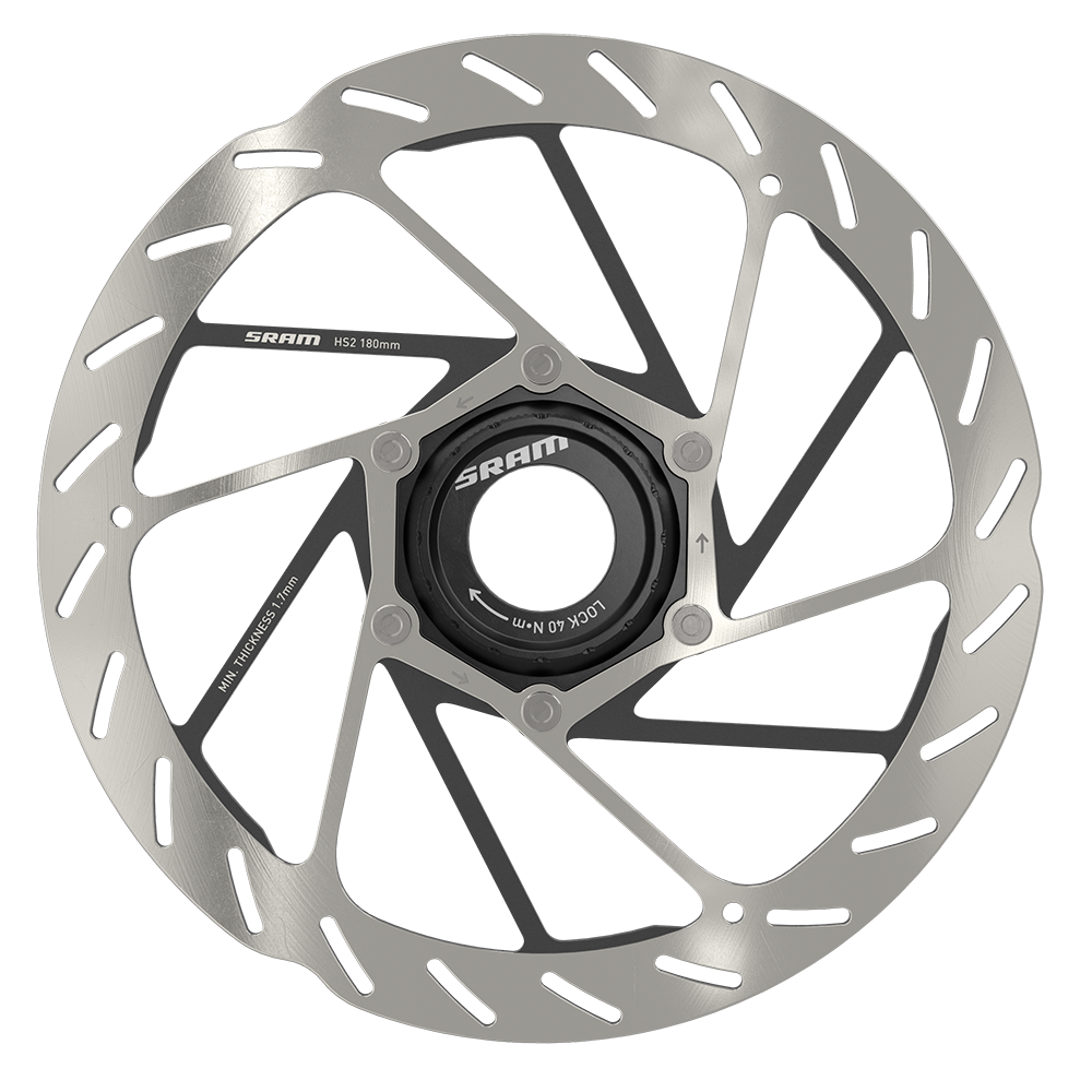 Kotouč SRAM HS2 180mm Center Lock (lockring není součástí balení) Rounded