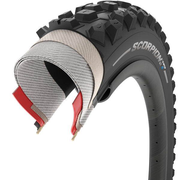 Plášť Pirelli Scorpion™ E-MTB S, 27.5 x 2.6, HyperWALL™, 60 tpi, SmartGRIP Gravity, Black