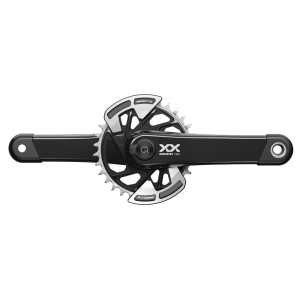 Kliky SRAM Powermeter XX Eagle Spindle Q174 CL55 DUB MTB Wide 175mm Black 2-guards 32z T-T