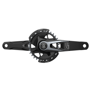 Kliky SRAM Powermeter X0 Eagle Spindle Q174 CL55 DUB MTB Wide 170mm Black 2-guards 32z T-T