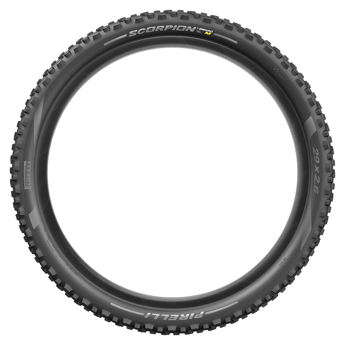 Plášť Pirelli Scorpion™ Enduro M, 29 x 2.6, ProWALL, 60 tpi, SmartGRIP Gravity, Black