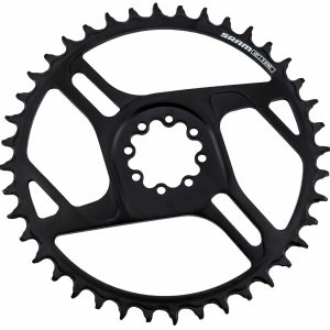 Převodník SRAM ROAD 40z DM X-SYNC 6.5MM OFFSET - černý ocelový (APEX) (v balení 8 šroub.)