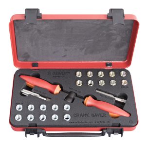 Unior Crank Saver – sada na opravu závitu pedálu a vložky.
