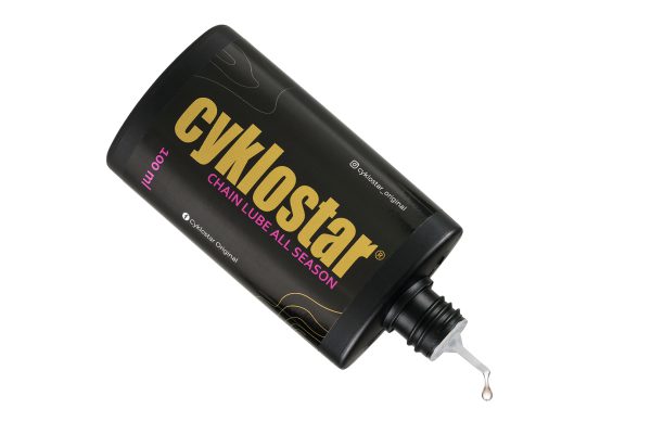 CYKLOSTAR Chain lube all season, 100ml kapátko