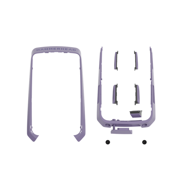 Hammerhead Karoo color shell Ascent Purple - v balení barevný vnější obal a tlačítka, 2 šr