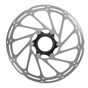 Kotouč SRAM Centerline CenterLock 200mm Black Rounded (balení obsahuje lockring s vnitřním