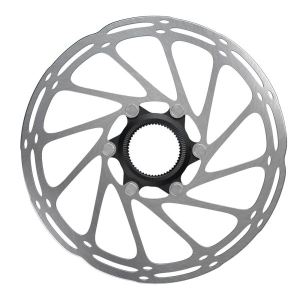 Kotouč SRAM Centerline CenterLock 180mm Black Rounded (balení obsahuje lockring s vnitřním