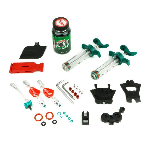 Odvzdušňovací sada Pro Mineral (v balení 2 Premium stříkačky, M4 fittings, bleed bloky,tor