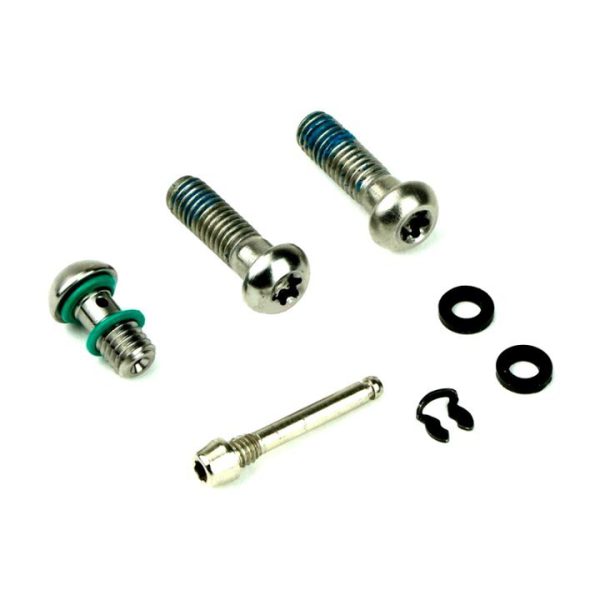DISC BRAKE CALIPER HARDWARE KIT - (INCLUDES STAINLESS BODY BOLTS AND SEALS, BANJO BOLT AND
