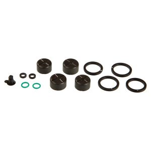 DISC BRAKE CALIPER PISTON KIT - (INCLUDES 2-16MM, 2 - 15MM CALIPER PISTONS, SEALS,  O-RING