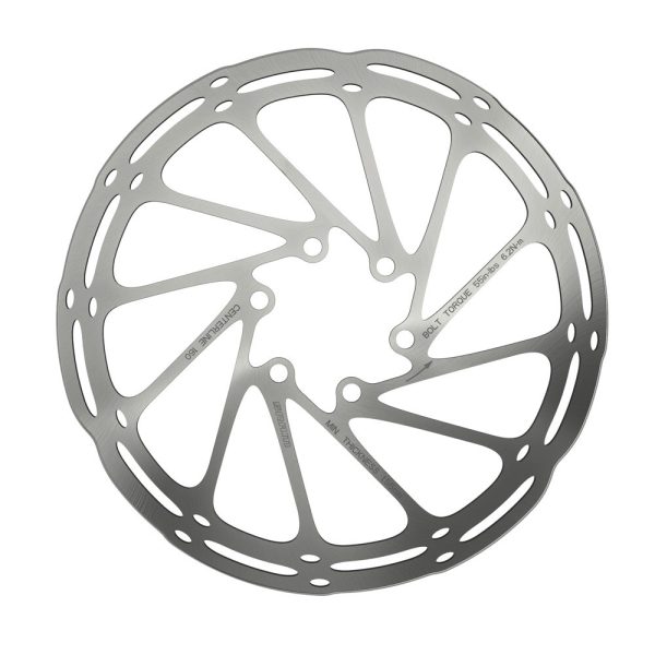 Kotouč SRAM Centerline 180mm Rounded 2.0mm (součástí balení ocelové šrouby), 6děr