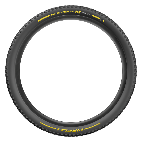Plášť Pirelli Scorpion™ XC M Team Edition, 29x2.4, LITE, 120tpi, Race XC Compound, žlutý
