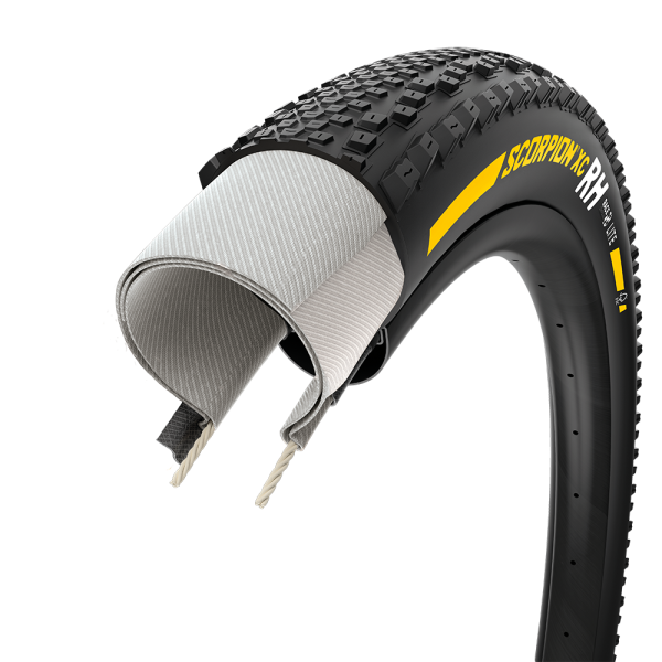 Plášť Pirelli Scorpion™ XC RH Team Edition, 29x2.4, LITE, 120tpi, Race XC Compound, žlutý