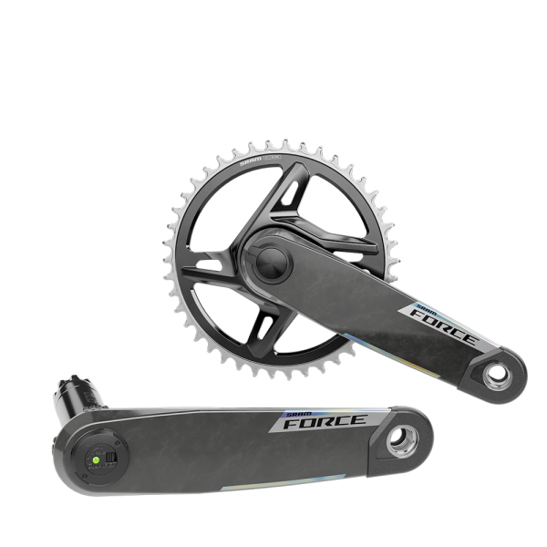 SRAM FORCE AXS 1x Power Meter Spindle XPLR DUB WIDE E1 170mm - Direct Mount 42z (středová