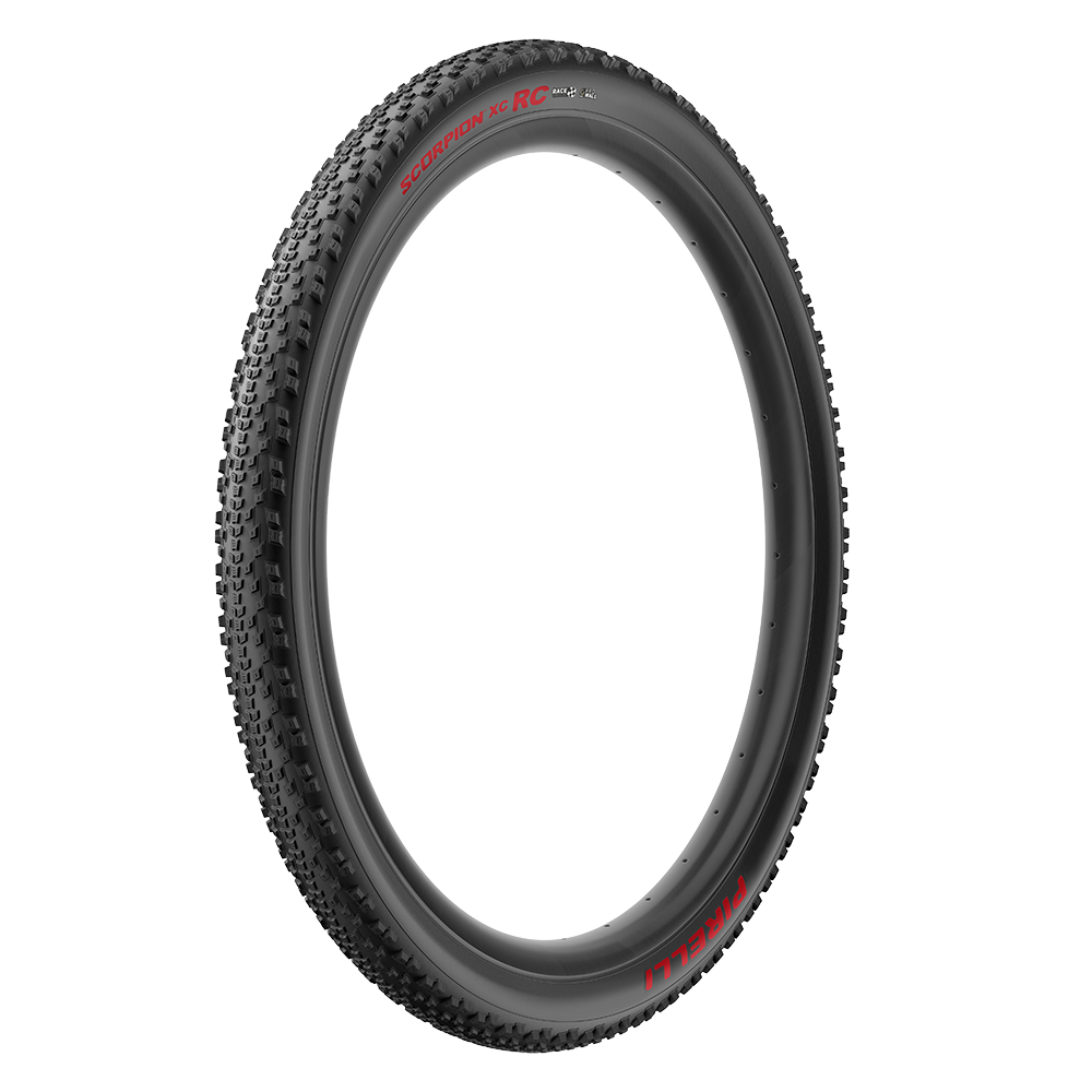 Plášť Pirelli Scorpion™ XC RC, 29x2.4, ProWALL, 120tpi, Race XC Compound, červené nápisy
