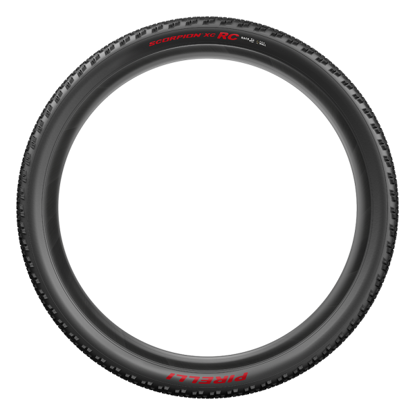 Plášť Pirelli Scorpion™ XC RC, 29x2.4, ProWALL, 120tpi, Race XC Compound, červené nápisy