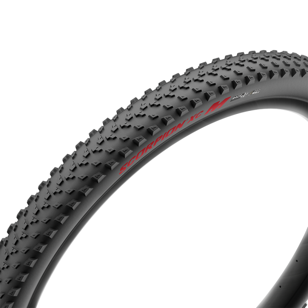 Plášť Pirelli Scorpion™ XC M, 29x2.4, ProWALL,120tpi, Race XC Compound, červené nápisy
