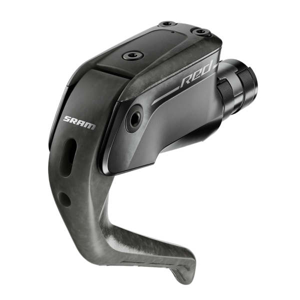 Kotoučová brzda SRAM Red E1 Aero, Stealth-A-Majig Connected, přední třmen, brake lever, Fl