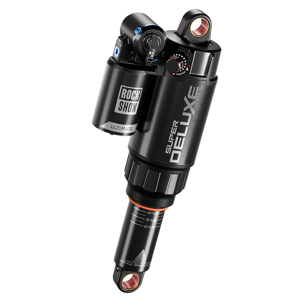 Zadní tlumič RockShox Super Deluxe Ultimate RC2T - (190X45) Linear XL Air, Token Loc 2, Re
