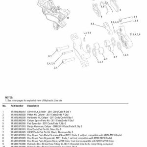 Brzdové destičky organika/ocel - CODE 2011+,GUIDE RE,G2 RE,DB8/6/4,MOTIVE/6/4,MOTIVE