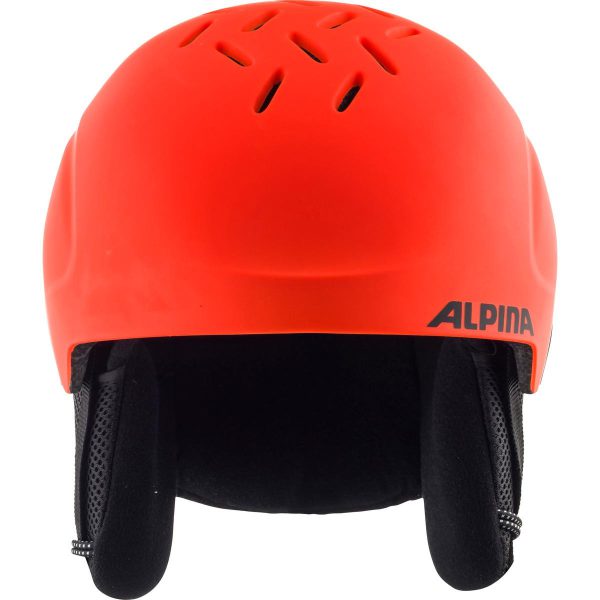 ALPINA Detská lyžiarska prilba PIZI neon-orange