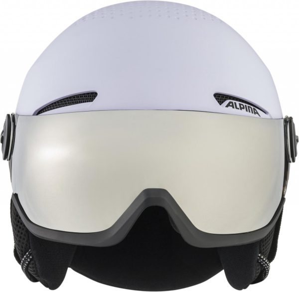 ALPINA Lyžiarska prilba ARBER VISOR Q-LITE fialová