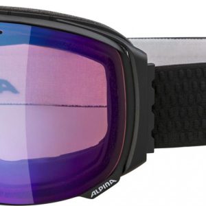 Lyžiarske okuliare Alpina BIG HORN QVM čierne matné, QVM blue sph