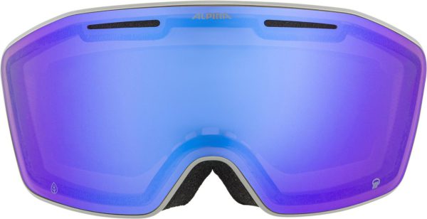 ALPINA Lyžiarske okuliare NENDAZ moon-grey Quatroflex blue