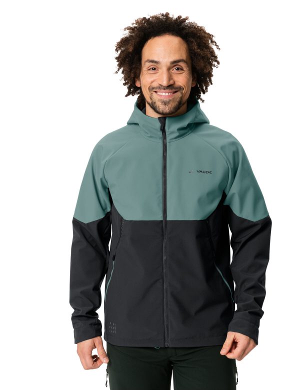 Vaude cyklistická bunda Qimsa Softshell, pánska, dusty moss