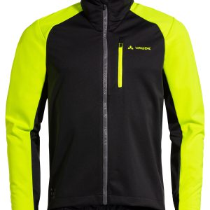 Vaude cyklistická bunda Posta Softshell VI, pánska, neon yellow