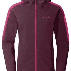 Vaude cyklistická bunda Moab Rain II, dámska, cassis