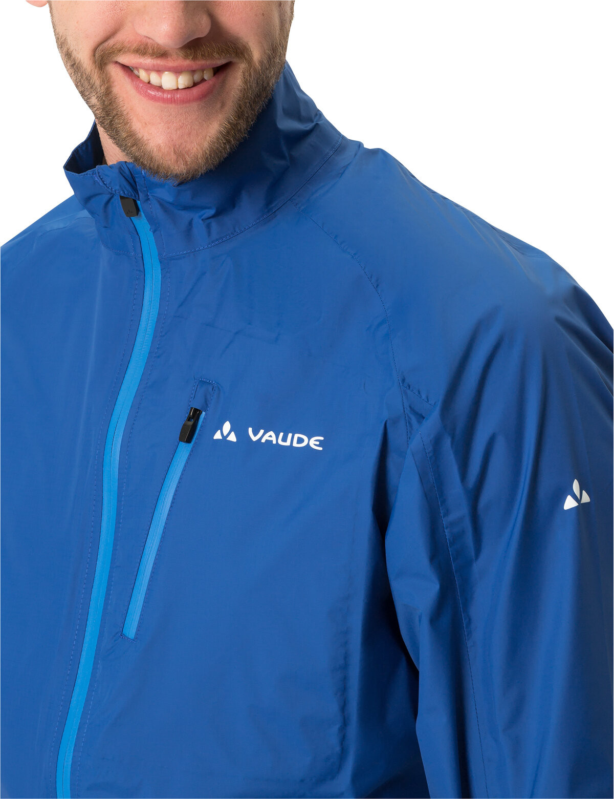 Vaude cyklistická budna Drop III, pánska, signal blue