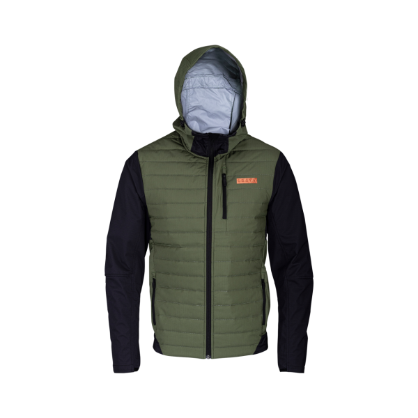 Leatt zateplená bunda MTB Trail 3.0, unisex, spinach