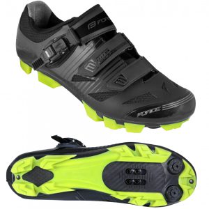 FORCE tretry MTB TURBO, čierne