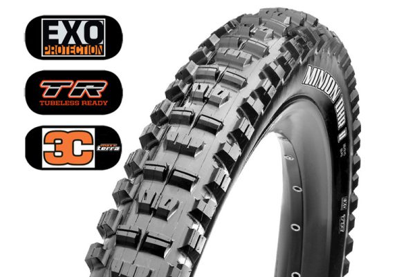 Maxxis plášť Minion DHR II 3CT/EXO/TR 27.5", kevlar