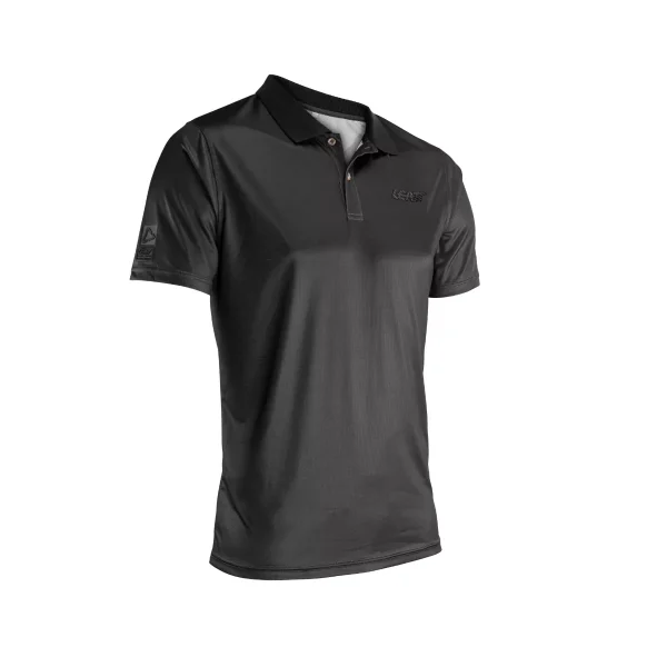 Leatt polo triko Team Short, pánske, graphene