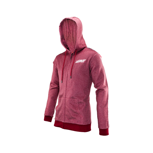 Leatt mikina Premium Ruby, na zips