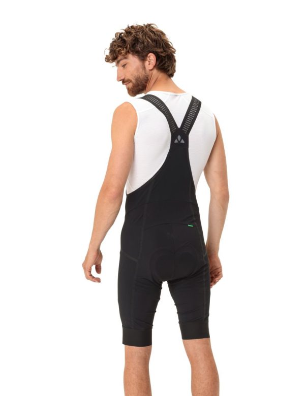 Vaude cyklistické nohavice Furka Bib, pánske, black