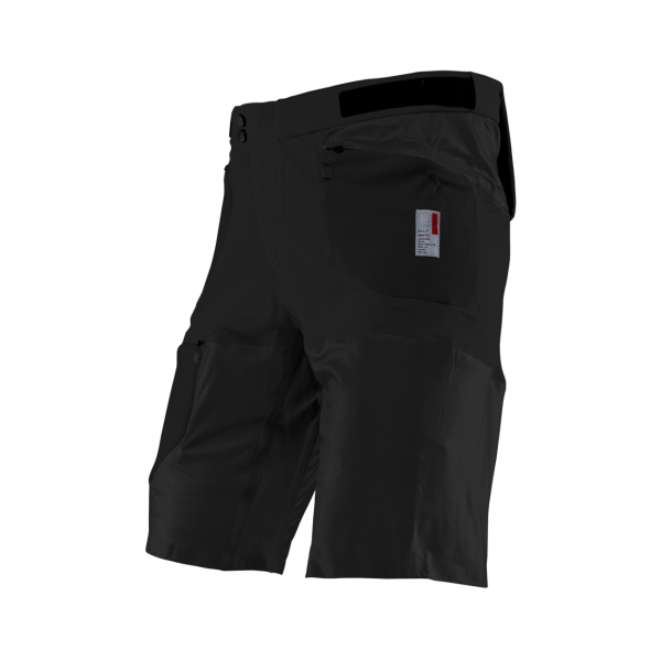 Leatt krátke cyklo nohavice MTB AllMtn 3.0, pánske, black